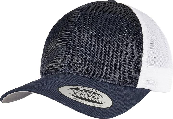 Produktbild Flexfit Zweifarbig Kappe 360 Omnimesh Netzmaterial (One Size)
