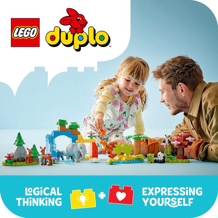 Productafbeelding LEGO Wildtier-Familien 3-in-1-Set (10446)