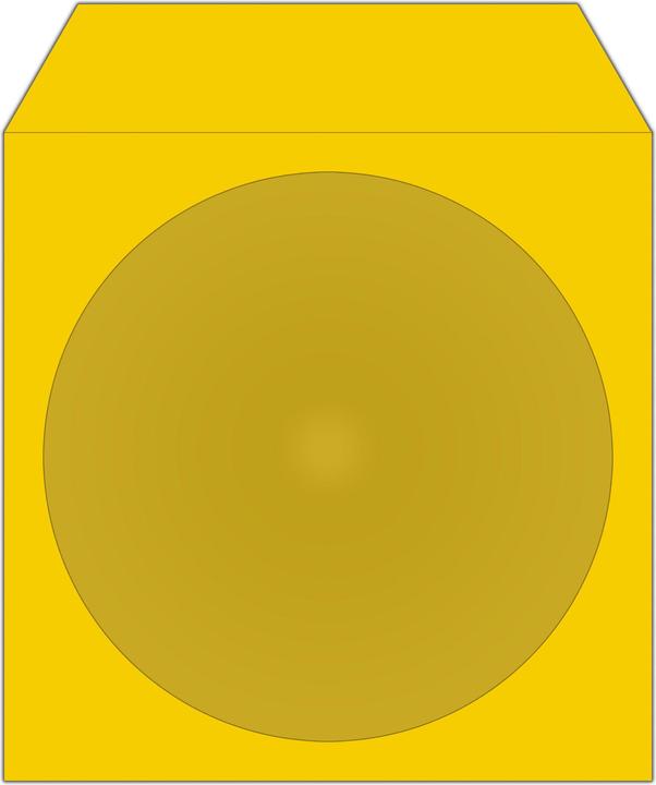 Produktbild MediaRange CD/DVD Papierhüllen farbig mit Sichtfenster