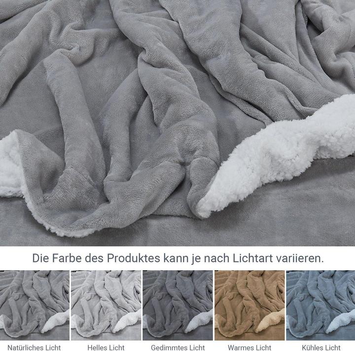 Actual product image Juskys Fleece blanket (150x200 cm)