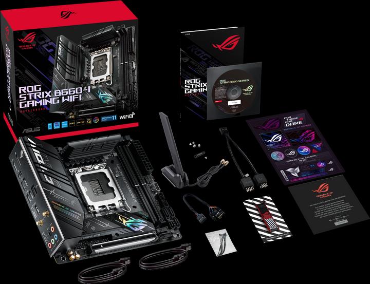 Actual product image ASUS ROG STRIX B660-I GAMING (LGA 1700, Intel B660, Mini-ITX)