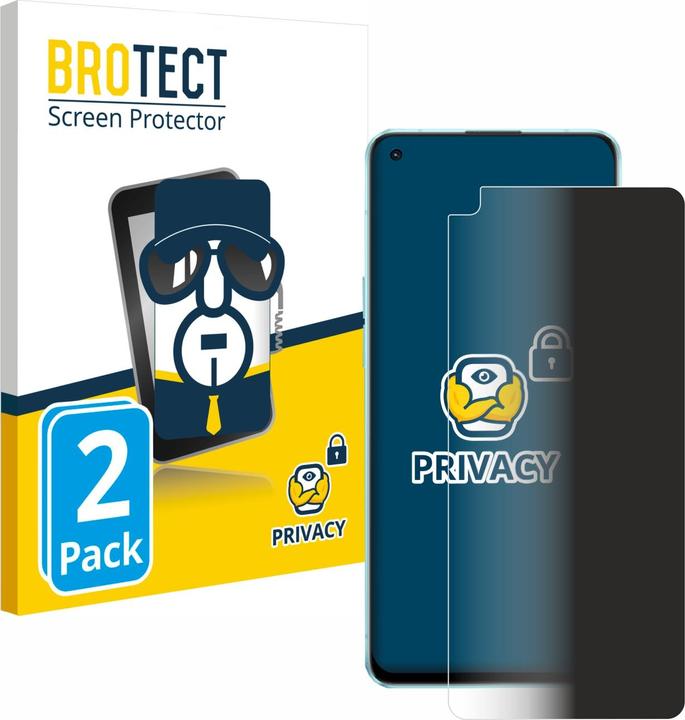 Immagine prodotto BROTECT Pellicola privacy antispia Pellicola di protezione dalla luce blu (2 Pezzo/i, Oppo Reno 6 5G)