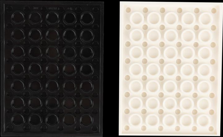 Actual product image LEGO 6x8 Platten Bauplatten 5 x Schwarz und 5 x Weiss - 3036 NEU! Menge 10 Stueck (3036)
