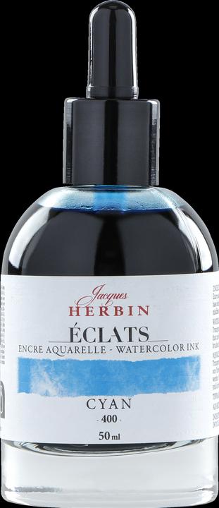 Image du produit Herbin Encre aquarelle (Encrier, Bleu, Turquoise)