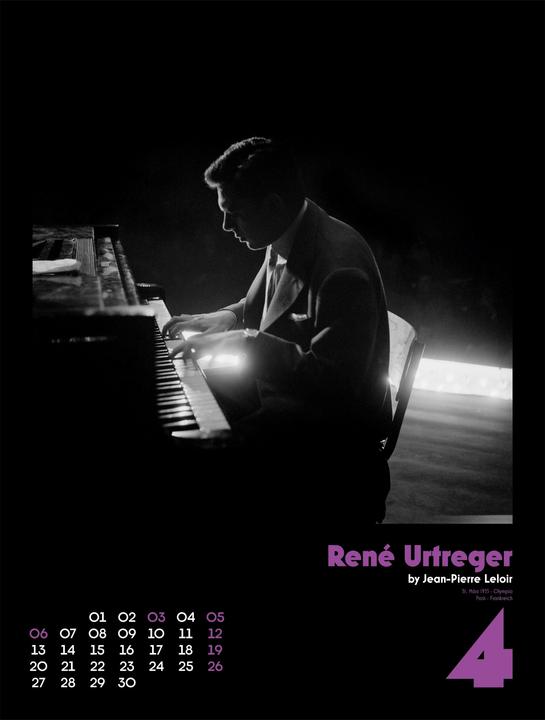 Produktbild Jazz Kalender 2026 (Englisch, Deutsch, Französisch, Spanisch)