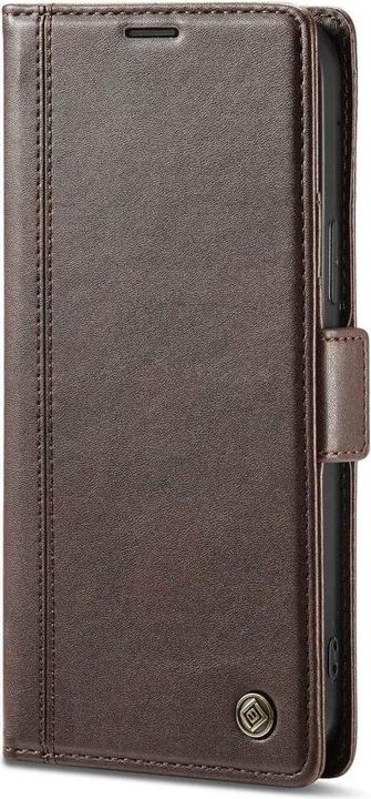 Actual product image Cover-Discount iPhone 14 Pro - Stand Flip Case Cover brown (Apple iPhone 14 Pro)
