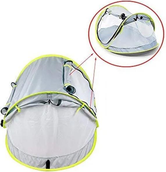 Image du produit ASMI Tente de plage pop-up pour bébé avec protection solaire UPF 50 (Tente de plage)