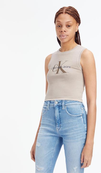 Immagine prodotto Calvin Klein Jeans Canotta A Costine Con Tintura Minerale (S)