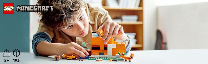 Actual product image LEGO The Fox Lodge (21178, LEGO Minecraft)