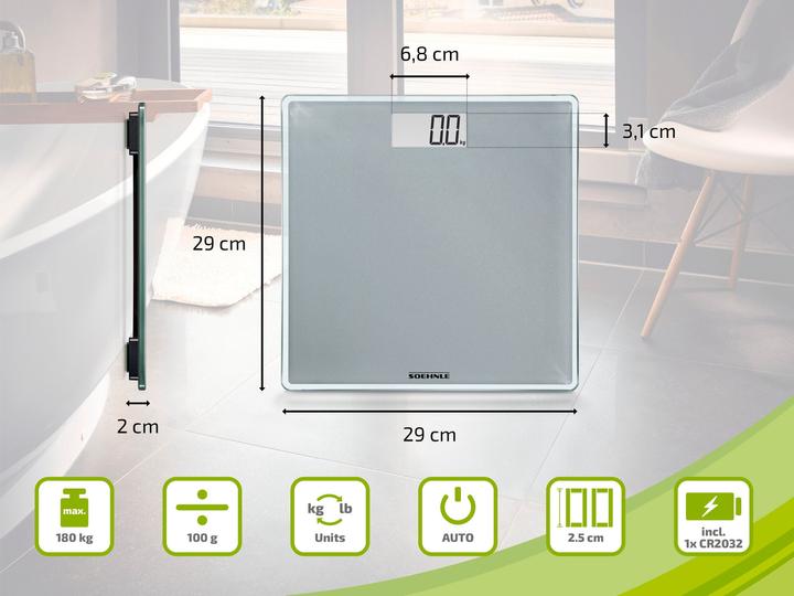 Actual product image Soehnle Personal scale Weigher (180 kg)