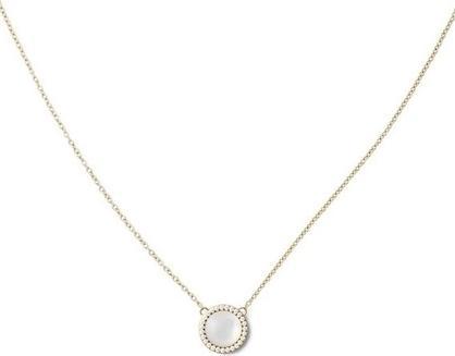 Actual product image Daniel Wellington Beautiful Gold-Plated Necklace With Mother-Of-Pearl And Crystals Audrey Dw00401441