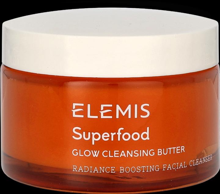 Image du produit Elemis Superfood AHA Glow Cleansing Butter (beurre nettoyant éclat superalimentaire) (Chiffons de nettoyage, 90 ml)
