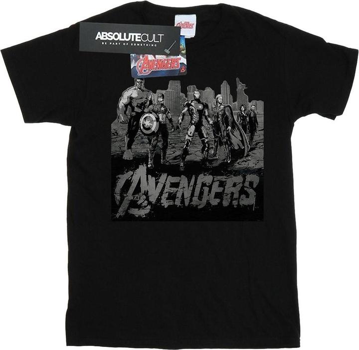 Avengers Mono Team Art TShirt (S)