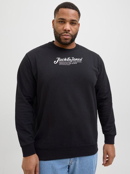 Actual product image Jack & Jones Plus Size Gedruckt Sweatshirt Sweatshirt (7XL)