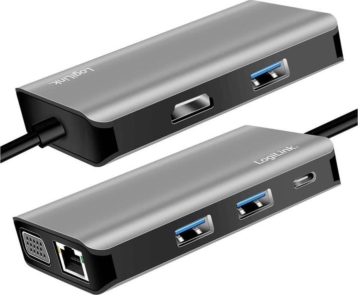 Produktbild LogiLink UA0410 (USB-C, 7 Ports)