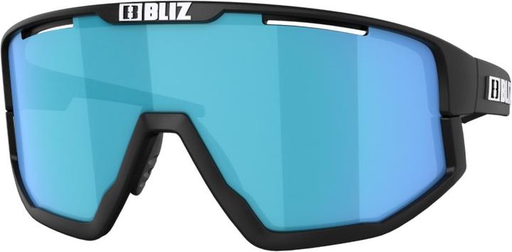 Actual product image Bliz Fusion (Matt Black, Black, White, Smoke w Blue Multi)