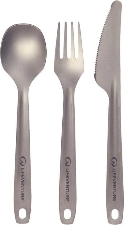 Lifeventure Superlight Titanium Cutlery Set
