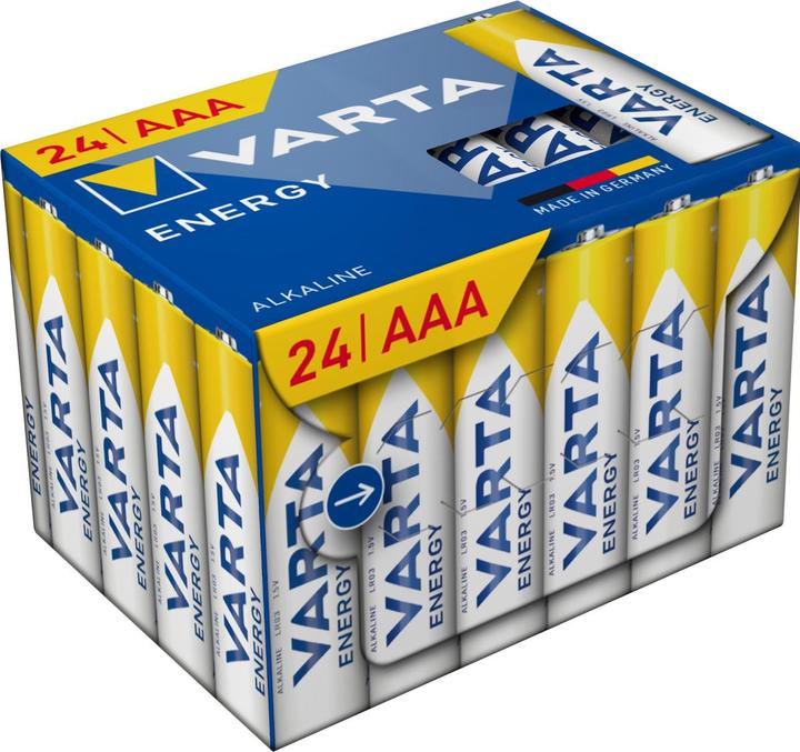 Varta Alkaline Batterie AAA (Micro) (24 pz., AAA, 1200 mAh)