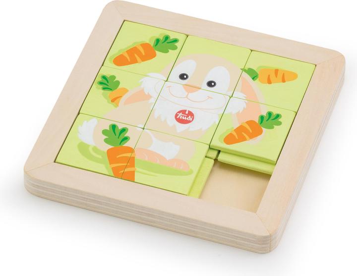 Productafbeelding Trudi Oliviero Konijn Schuifpuzzel (8 onderdelen)