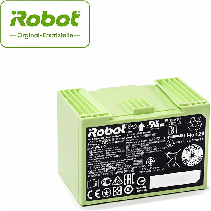 Produktbild iRobot Roomba Lithium Batterie 1850mAh Serie e+i