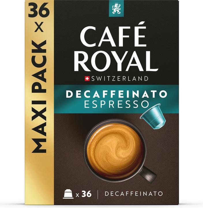 Immagine prodotto Café Royal Espresso Decaffeinato (36 x Porta.)