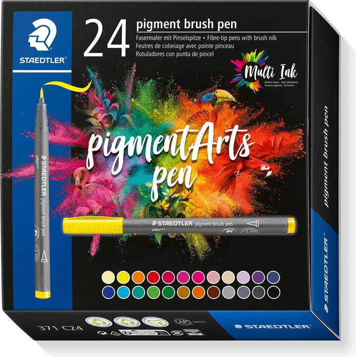 Productafbeelding Staedtler Pigment Arts (Veelkleurig, 24 x)