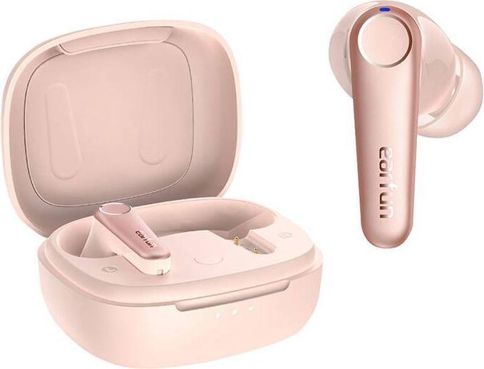 Actual product image EarFun S?uchawki TWS Air Pro 3, ANC (pink) (ANC, 45 h, Wireless)