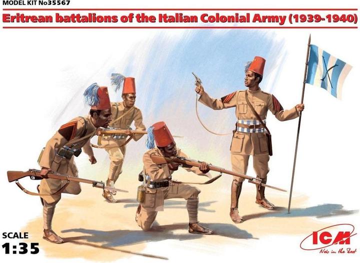 Produktbild ICM Eritrean battalions of the Italian Army (1939-1940) 4 figures