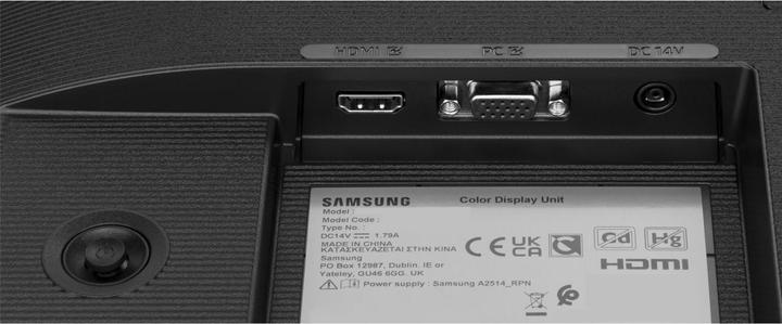 Actual product image Samsung Essential Monitor S31C (1920 x 1080 pixels, 24")