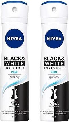 Produktbild NIVEA Invisible Black & White Pure (Spray, 150 ml)
