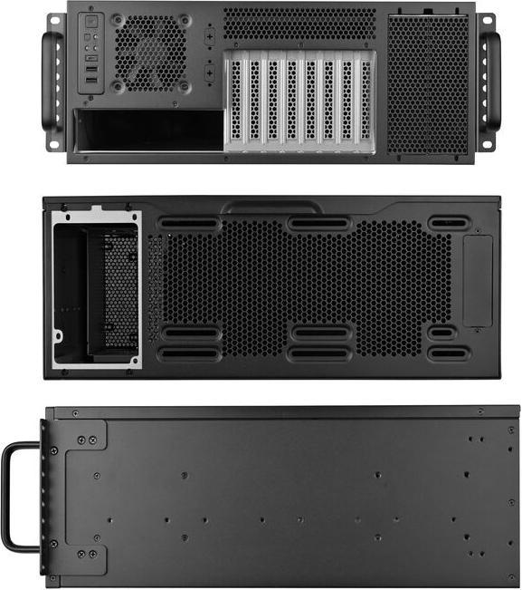 Actual product image Silverstone RM46-502-I (SSI EEB, ATX, SSI CEB, Mini-ITX, mATX, E-ATX)