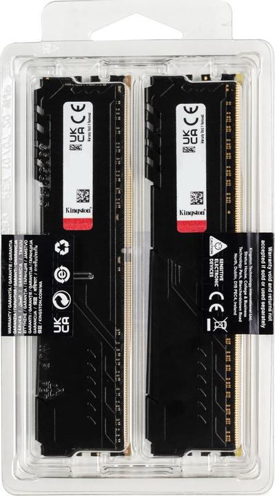 Actual product image Kingston FURY Beast (2 x 4GB, 2666 MHz, DDR4-RAM, DIMM)