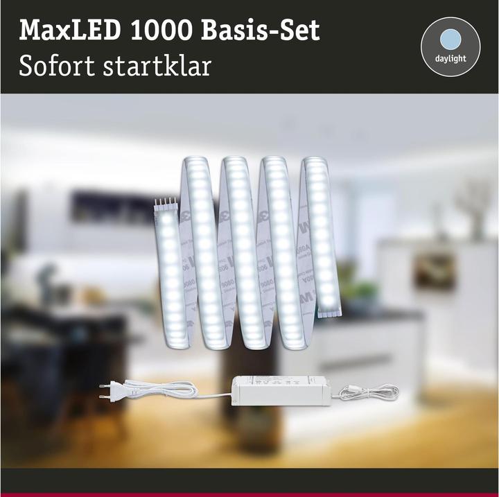 Produktbild Paulmann MaxLED 1000 Stripe Set (Kaltweiss, 150 cm, Indoor)
