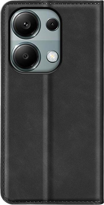 Produktbild Cover-Discount Poco M6 Pro / Redmi Note 13 Pro 4G - Stand Case schwarz (Xiaomi Redmi Note 13 Pro 4G)