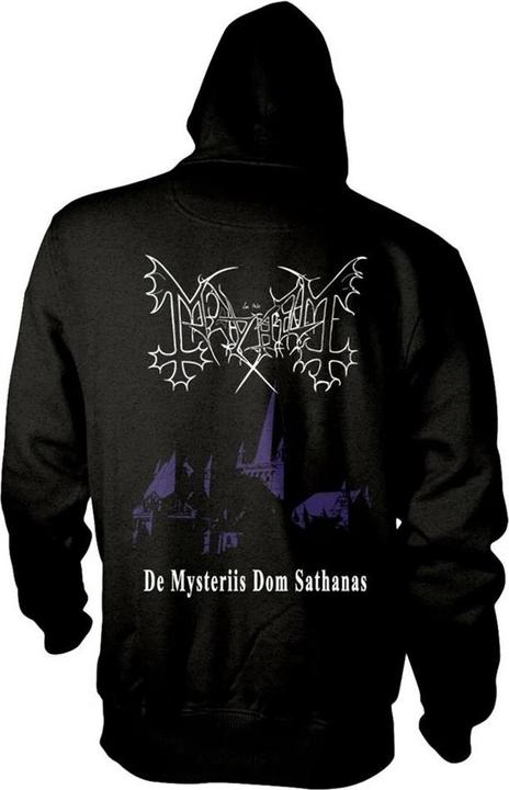 Produktbild Mayhem De Mysteriis Dom Sathanas Hoodie mit durchgehendem Reissverschluss (L)