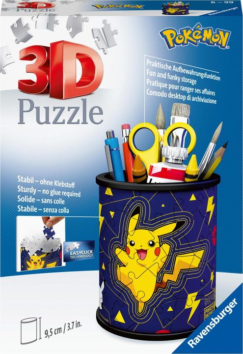 Ravensburger 3D - Federmäppchen Pokemon (54 Teile)