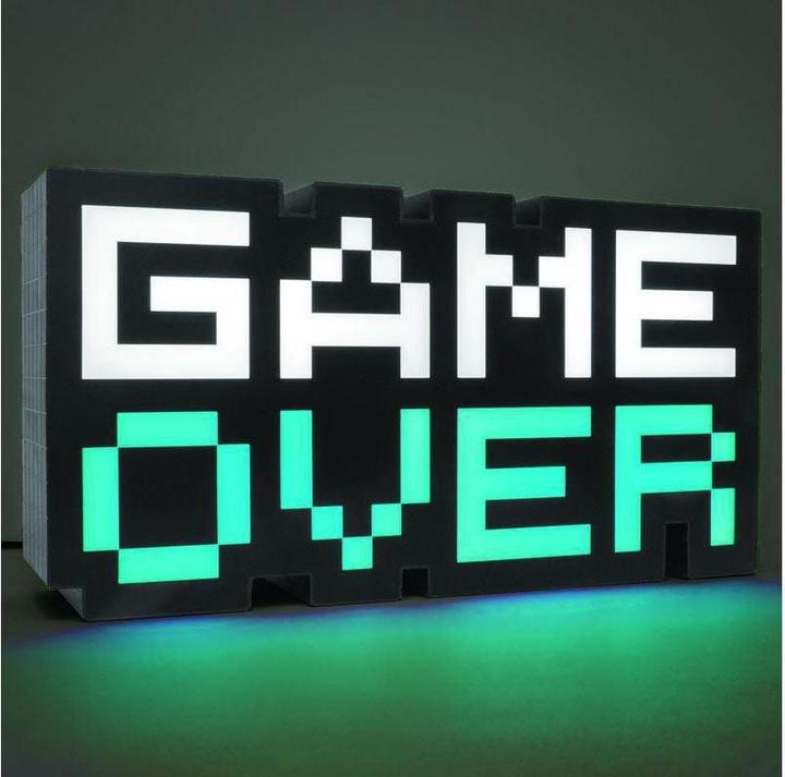 Actual product image Paladone Products 8-BIT Lamp Game Over