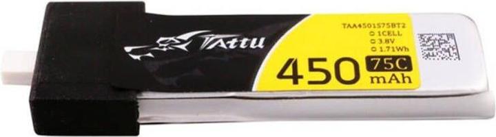 Actual product image Gens Ace 450mAh 3.8V 75C 1S1P HV Lipo Batteries (5pcs). (3.80 V, 450 mAh)