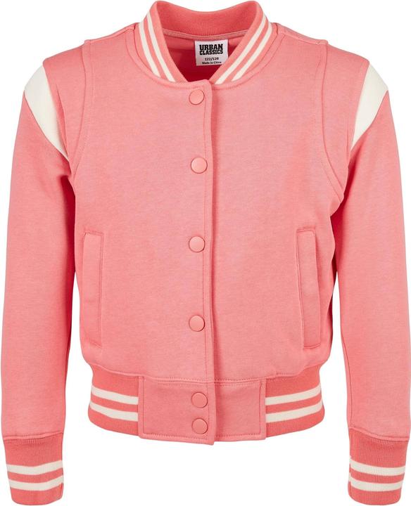 Produktbild Urban Classics Girls Inset College Sweat Jacket (158, 164)