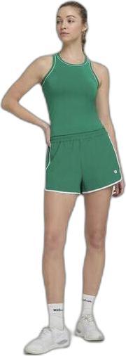 Wilson Team Short Courtside Damen Grün (XL)
