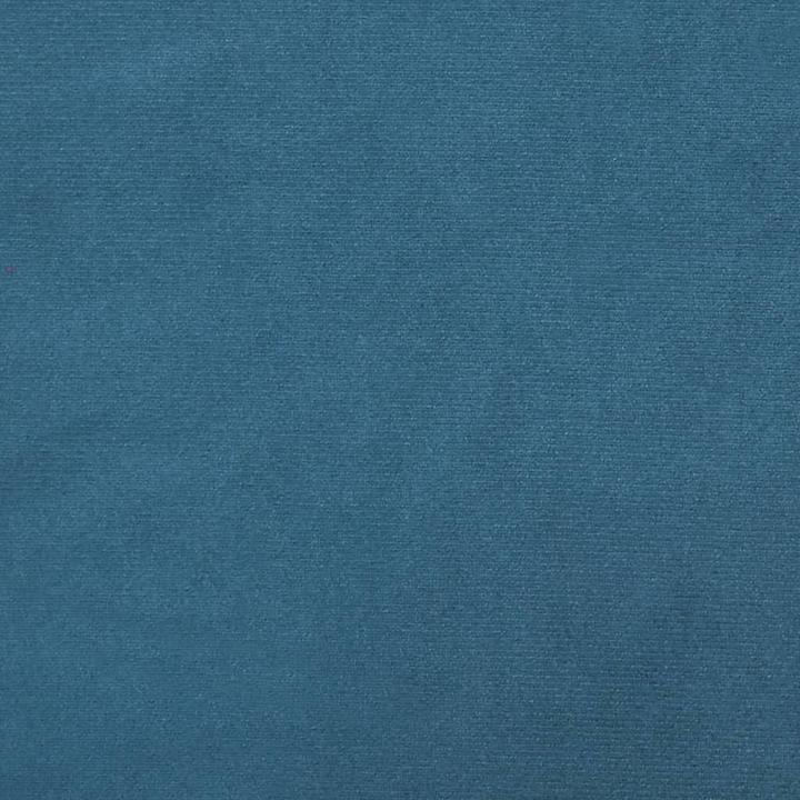 Actual product image VidaXL 3-seater sofa blue 180 cm velvet,Colour: Blue,Material: Velvet (3-seater)