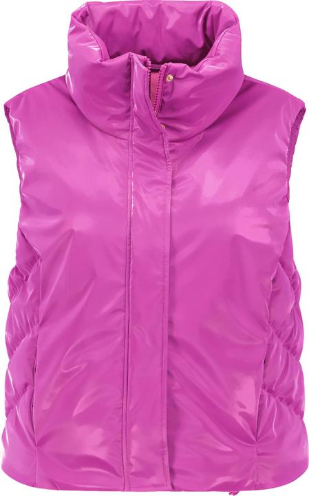 Produktbild Samoon Steppweste mit Shiny-Effekt Weste Outdoor lang - 63716 (52)