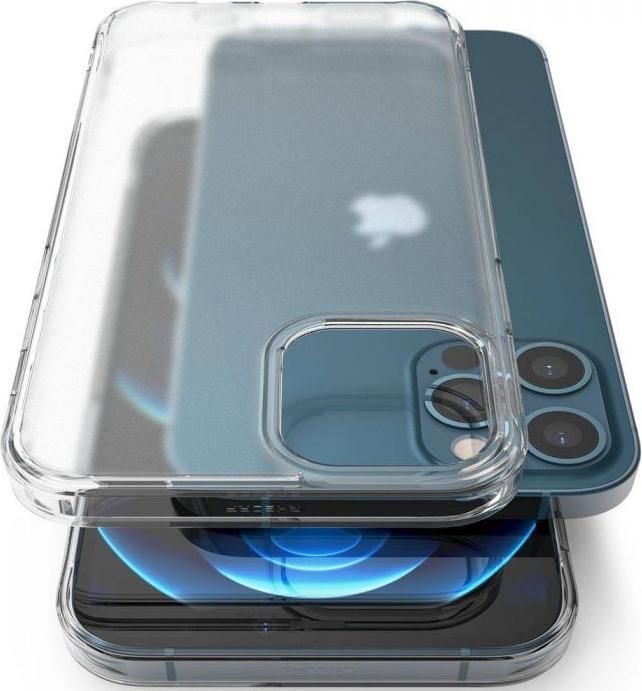 Actual product image Ringke iPhone 12 Pro Max Case Fusion Matte Clear (Apple iPhone 12 Pro Max)