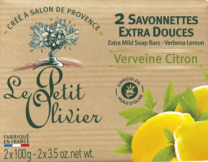 Produktbild Le Petit Olivier savonnette extra douce verveine-citron (Seifenlotion, 200.85 ml)