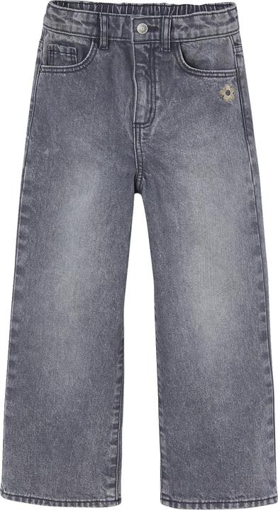 Vertbaudet Weite Mädchen Jeans mit Dehnbund, Bundweite verstellbar (98)