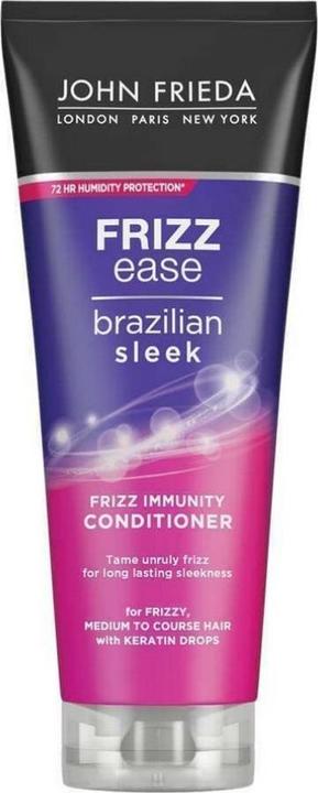 Actual product image John Frieda Frizz Ease Brazilian Sleek Conditioner 250 Ml (250 ml)