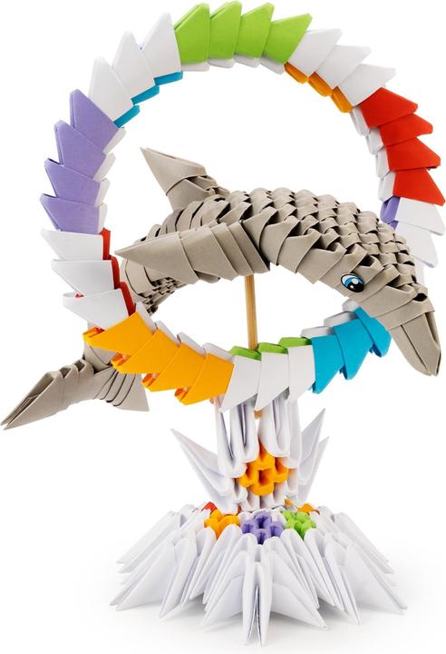Produktbild Selecta Spielzeug ORIGAMI 3D - Delphin, 343St.