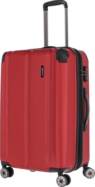 Produktbild Travelite Trolley + Koffer City 4-Rad Trolley M exp (83 l, L (90 - 115l))