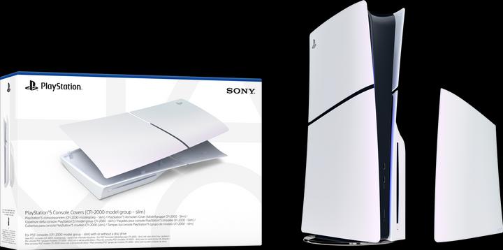 Actual product image Sony PlayStation 5 Cover (Slim) - Chroma Pearl (PS5)