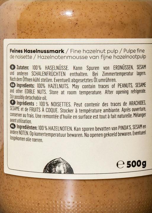 Produktbild KoRo Haselnussmus (500 g)